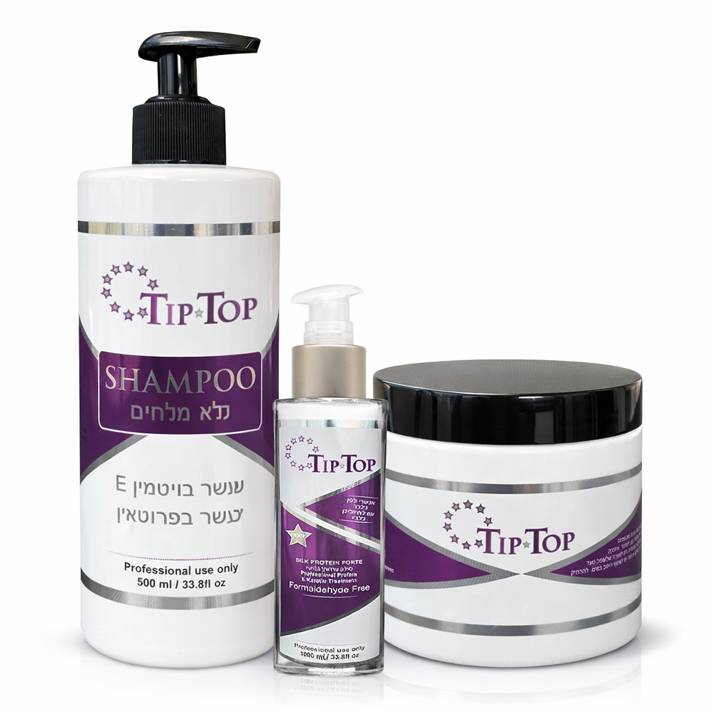 מסכה סרום ושמפו - TipTop